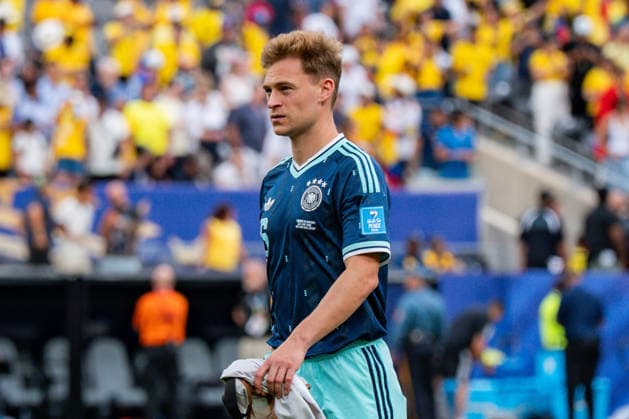 FIFA Fussball Weltmeisterschaft 2026, Gruppe E, Spiel 3, Ecuador vs Deutschand, 25.06.2026, Metlife-Stadion in New Jersey Joshua Kimmich (Deutschland) enttäuscht unzufrieden unglücklich traurig *** 2026 FIFA World Cup, Group E, Match 3, Ecuador vs. Germany, June 25, 2026, MetLife Stadium in New Jersey Joshua Kimmich Germany disappointed, dissatisfied, unhappy, sad Copyright: xBahhoxKarax