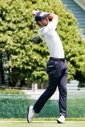 June 25, 2026, Cromwell, Connecticut, USA: Alex Smalley (USA) tees off the 6th hole during the first round of the 2026 Travelers Championship at TPC River Highlands. GOLF 2026: Travelers Championship - Round 1  - ZUMAw109 20260625_fap_w109_025 Copyright: xDebbyxWongx
