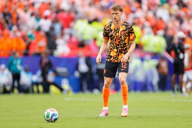 KANSAS CITY, 25-06-2026, Kansas City Stadium, World Cup 2026 Match between Tunesia and The Netherlands. Picture Shows Netherlands player Mats Wieffer Tunesia - Netherlands (World Cup 2026)  x204647282x Copyright: