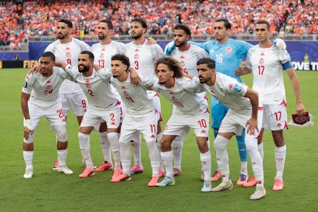 KANSAS CITY, 25-06-2026, Kansas City Stadium, World Cup 2026 Match between Tunesia and The Netherlands. Picture Shows teamphoto of Tunisia Tunesia - Netherlands (World Cup 2026)  x204647331x Copyright: