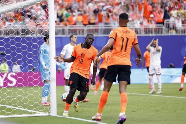 KANSAS - (lr) during the FIFA 2026 World Cup Group F match between Tunisia and the Netherlands at Kansas City Stadium on June 26, 2026 in Kansas, United States. KOEN VAN WEEL ANP FIFA World Cup, WM, Weltmeisterschaft, Fussball 2026 group stage 2026 xVIxANPxSportx xxANPxIVx 561989111 originalFilename: 561989111.jpg