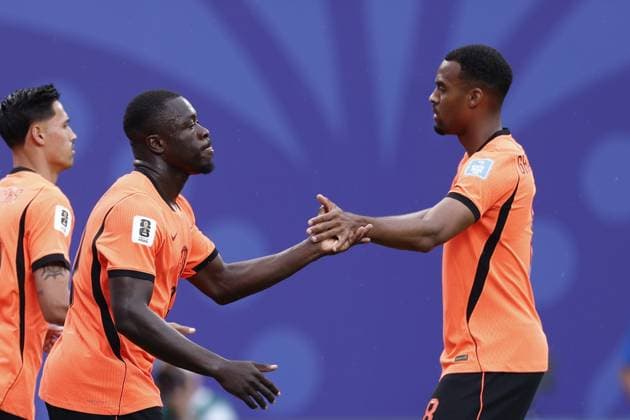 KANSAS - (lr) during the FIFA 2026 World Cup Group F match between Tunisia and the Netherlands at Kansas City Stadium on June 26, 2026 in Kansas, United States. KOEN VAN WEEL ANP FIFA World Cup, WM, Weltmeisterschaft, Fussball 2026 group stage 2026 xVIxANPxSportx xxANPxIVx 561991876 originalFilename: 561991876.jpg