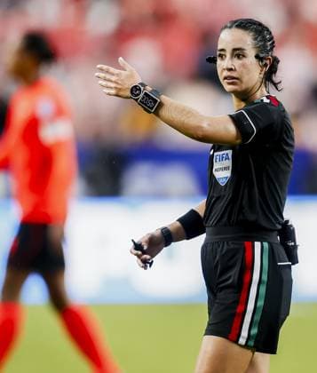 KANSAS - Referee Katia Garcia during the 2026 FIFA World Cup, WM, Weltmeisterschaft, Fussball Group F match between Tunisia and the Netherlands at Kansas City Stadium on June 25, 2026, in Kansas, United States. KOEN VAN WEEL ANP FIFA World Cup 2026 group stage 2026 xVIxANPxSportx xxANPxIVx 561998873 originalFilename: 561998873.jpg