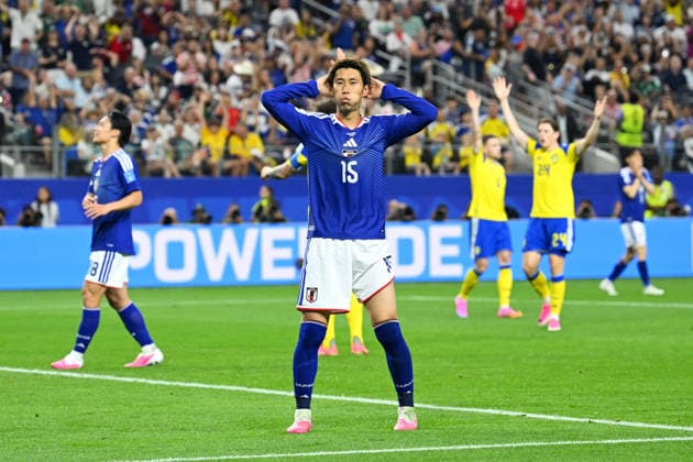 Daichi Kamada (JPN), JUNE 25, 2026 - Football Soccer : FIFA World Cup, WM, Weltmeisterschaft, Fussball 2026 Group F match between Japan - Sweden at Dallas Stadium in Arlington, Texas, USA.  aflo_335802843 KenjiroxMatsuox