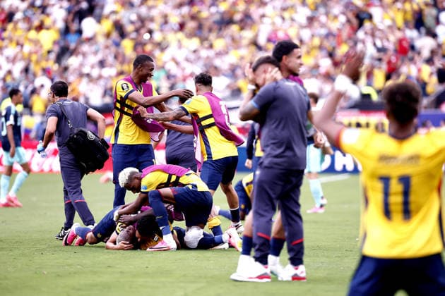FBL COPA MUNDIAL 2026 - ECUADOR VS ALEMANIA New York, Estados Unidos. Jueves 15 de junio del 2026. Previas de Ecuador de cara al partido mundialista entre Ecuador y Alemania , por la primera fase del Grupo E de la Copa Mundial de futbol 2026. Foto API Carlos ROJAS NEW YORK NEW YORK EEUU *** FBL 2026 WORLD CUP ECUADOR VS. GERMANY New York, United States Thursday, June 15, 2026 Ecuador s previews ahead of the World Cup match between Ecuador and Germany, in the first round of Group E of the 2026 FIFA World Cup. Photo: API Carlos ROJAS NEW YORK NEW YORK USA Copyright: xCarlosxRojasx