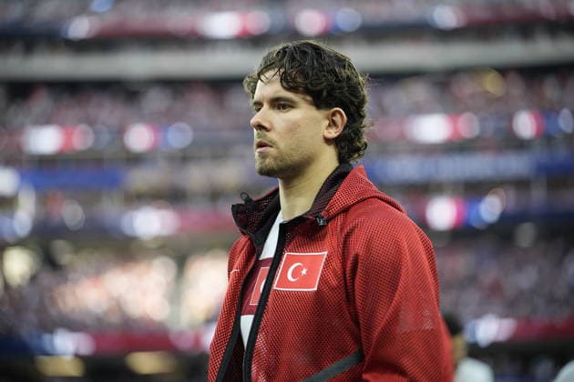 Turkiye v USA - FIFA World Cup, WM, Weltmeisterschaft, Fussball 2026 - Group D LOS ANGELES, CALIFORNIA - JUNE 25: Ferdi Kadioglu of Turkiye enters the field prior the 2026 FIFA World Cup First Stage Group D match between Turkiye and USA at the Los Angeles Stadium (SoFi Stadium) in Inglewood, California, United States on June 25, 2026. Tayfun Coskun Anadolu California United States. Editorial use only. Please get in touch for any other usage.  Copyright: x2026xAnadoluxTayfunxCoskunx