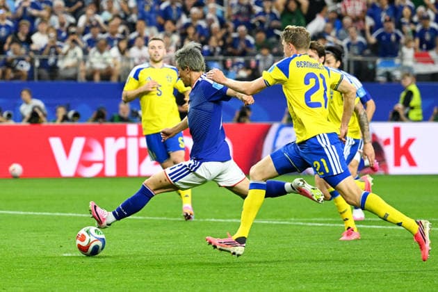 Daizen Maeda (JPN), JUNE 25, 2026 - Football Soccer : FIFA World Cup, WM, Weltmeisterschaft, Fussball 2026 Group F match between Japan 1-1 Sweden at Dallas Stadium in Arlington, Texas, USA.  aflo_335812656 KenjiroxMatsuox