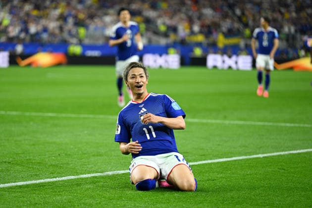 Daizen Maeda (JPN), JUNE 25, 2026 - Football Soccer : FIFA World Cup, WM, Weltmeisterschaft, Fussball 2026 Group F match between Japan 1-1 Sweden at Dallas Stadium in Arlington, Texas, USA.  aflo_335812761 KenjiroxMatsuox