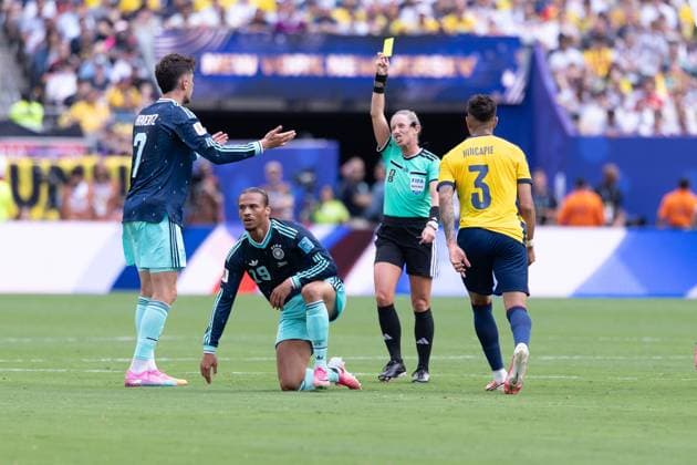 RECORD DATE NOT STATED match between Ecuador and Germany for the 2026 FIFA World Cup, WM, Weltmeisterschaft, Fussball New Jersey (USA), 06 25 2026 - World Cup Ecuador vs Germany. Action in the match between Ecuador and Germany for the FIFA World Cup 2026 group stage at MetLife Stadium on the afternoon of Thursday, June 25, 2026 in New Jersey, USA. Credit: Paulo H Dias PhD Press TheNews2.(Foto: Phd Press Thenews2 imago images) SPO  Copyright: xPHDxPRESSx