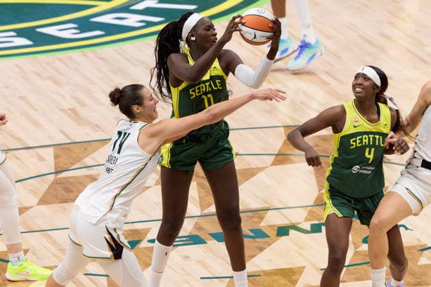Basketball, WNBA, Seattle Storm v New York Liberty
