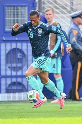 Leroy Sane (Germany) controls the Ball during the FIFA World Cup, WM, Weltmeisterschaft, Fussball 2026 Group E match between Ecuador and Germany at New York New Jersey Stadium on June 25, 2026 in East Rutherford, United States. (Photo by Harry Langer DeFodi Images) - *** Leroy Sané of Germany controls the ball during the 2026 FIFA World Cup Group E match between Ecuador and Germany at New York New Jersey Stadium on June 25, 2026, in East Rutherford, United States. Photo by Harry Langer, DeFodi Images
