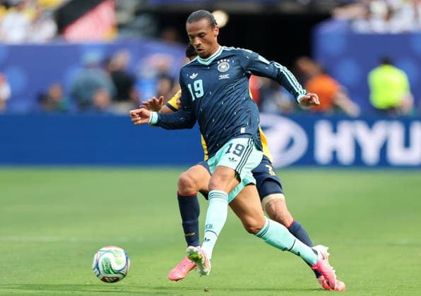 260626 -- NEW JERSEY, June 26, 2026 -- Leroy Sane of Germany competes during the group E match between Ecuador and Germany at the 2026 FIFA World Cup, WM, Weltmeisterschaft, Fussball at New York New Jersey Stadium in New Jersey, the United States, June 25, 2026. SPU.S.-NEW JERSEY-FOOTBALL-FIFA WORLD CUP-GROUP E-ECU VS GER CaoxCan  (SP)U.S.-NEW JERSEY-FOOTBALL-FIFA WORLD CUP-GROUP E-ECU VS GER IMAGO CaoxCan  imago images 0860043144