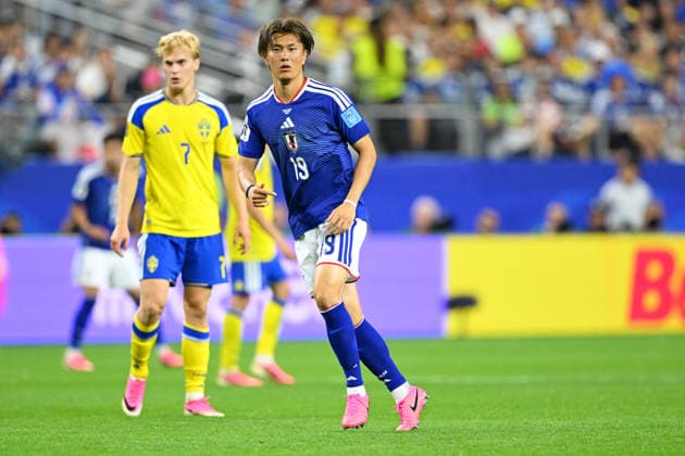 Koki Ogawa (JPN), JUNE 25, 2026 - Football Soccer : FIFA World Cup, WM, Weltmeisterschaft, Fussball 2026 Group F match between Japan 1-1 Sweden at Dallas Stadium in Arlington, Texas, USA.  aflo_335824668 KenjiroxMatsuox