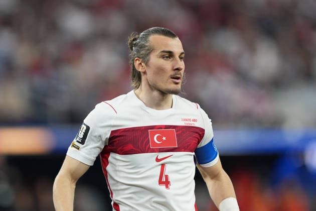 RECORD DATE NOT STATED 25th June 2026; SoFi Stadium, Los Angeles, California, United States of America; FIFA World Cup, WM, Weltmeisterschaft, Fussball Football, Turkey versus United States of America; Calgar Soyuncu of Turkey AlecxBrown