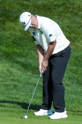 June 25, 2026, Cromwell, Connecticut, USA: Sungjae Im (KOR) putts the 18th green during the first round of the 2026 Travelers Championship at TPC River Highlands. Cromwell USA - ZUMAw109 20260625_fap_w109_049 Copyright: xDebbyxWongx