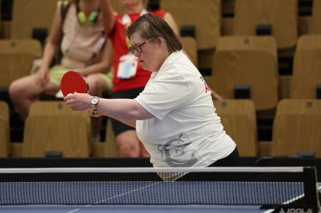 26.June. 2026 – Table tennis, Tischtennis – Special Olympics 2026 player is in action VIENNA arena wien, Vienna Vienna AUSTRIA