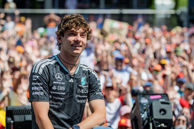 MOTORSPORTS, FORMULA 1 - GP of Austria 2026 SPIELBERG,AUSTRIA,26.JUN.26 - MOTORSPORTS, FORMULA 1 - Grand Prix of Austria, Red Bull Ring, preview. Image shows Andrea Kimi Antonelli (ITA Mercedes).  GEPAxpictures xMatthiasxTrinkl