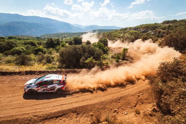 AUTO - WRC, Motorsport Rallye, WM - ACROPOLIS RALLY GREECE 2026 52 Matteo FONTANA, Alessandro ARNABOLDI, Ford Fiesta Rally3, action during the 2026 Acropolis Rally Greece, 8th round of the 2026 WRC World Rally Car Championship, from June 25 to 28, 2026 at Loutraki, Greece - LoutrakiGreece  Copyright: xNikosxKatikisx