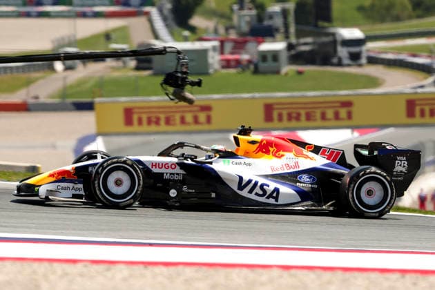 MOTORSPORTS, FORMULA 1 - GP of Austria 2026 SPIELBERG,AUSTRIA,26.JUN.26 - MOTORSPORTS, FORMULA 1 - Grand Prix of Austria, Red Bull Ring, free practice. Image shows Liam Lawson (NZL Racing Bulls).  GEPAxpictures xMatthiasxTrinkl