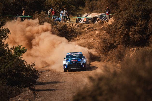 AUTO - WRC, Motorsport Rallye, WM - ACROPOLIS RALLY GREECE 2026 35 Bernhard TEN BRINKE, Tom WOODBURN, Toyota GR Yaris, action during the 2026 Acropolis Rally Greece, 8th round of the 2026 WRC World Rally Car Championship, from June 25 to 28, 2026 at Loutraki, Greece - LoutrakiGreece  Copyright: xNikosxKatikisx