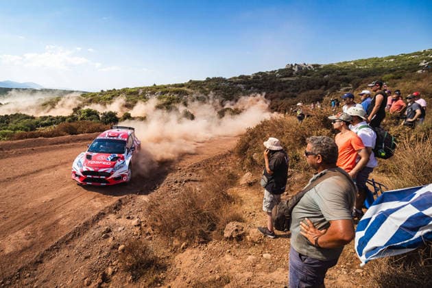 AUTO - WRC, Motorsport Rallye, WM - ACROPOLIS RALLY GREECE 2026 41 Ali TÜRKKAN, Oytun ALBAYRAK, Ford Fiesta Mk II, action during the 2026 Acropolis Rally Greece, 8th round of the 2026 WRC World Rally Car Championship, from June 25 to 28, 2026 at Loutraki, Greece - LoutrakiGreece  Copyright: xNikosxKatikisx