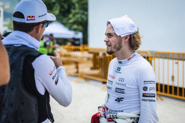 AUTO - WRC, Motorsport Rallye, WM - ACROPOLIS RALLY GREECE 2026 SOLBERG Oliver, EDMONDSON Elliott, Toyota GR Yaris Rally1, portrait during the 2026 Acropolis Rally Greece, 8th round of the 2026 WRC World Rally Car Championship, from June 25 to 28, 2026 at Loutraki, Greece - LoutrakiGreece  Copyright: xNikosxKatikisx