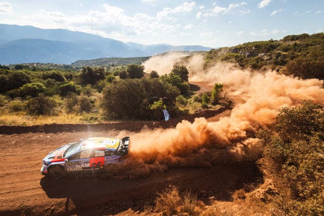 AUTO - WRC, Motorsport Rallye, WM - ACROPOLIS RALLY GREECE 2026 11 Thierry NEUVILLE, Martijn WYDAEGHE, Hyundai i20 N Rally1, action during the 2026 Acropolis Rally Greece, 8th round of the 2026 WRC World Rally Car Championship, from June 25 to 28, 2026 at Loutraki, Greece - LoutrakiGreece  Copyright: xNikosxKatikisx