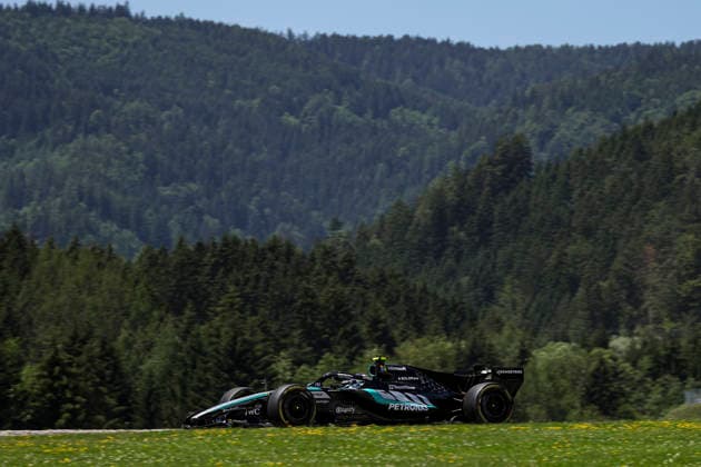 F1 - AUSTRIAN GRAND PRIX 2026 12 KIMI ANTONELLI Andrea (ita), Mercedes AMG F1 Team W17, action during the Formula 1 Austrian Grand Prix 2026, 8th round of the 2026 Formula One World Championship, WM, Weltmeisterschaft from June 26 to 28, 2026 on the Red Bull Ring, in Spielberg, Austria - SpielbergAustria  Copyright: xEricxAlonsox