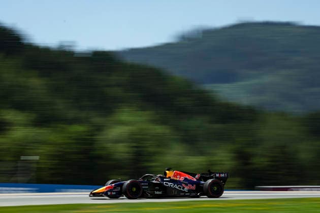 F1 - AUSTRIAN GRAND PRIX 2026 03 VERSTAPPEN Max (nld), Red Bull Racing Ford RB22, action during the Formula 1 Austrian Grand Prix 2026, 8th round of the 2026 Formula One World Championship, WM, Weltmeisterschaft from June 26 to 28, 2026 on the Red Bull Ring, in Spielberg, Austria - SpielbergAustria  Copyright: xEricxAlonsox