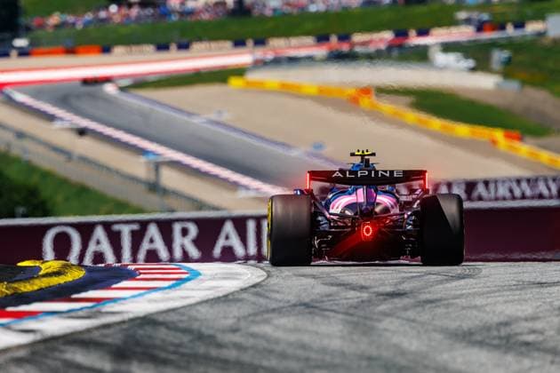 Franco Colapinto (BWT Alpine F1 Team, 43) mit seinem Auto auf der Strecke, Grosser Preis von Oesterreich, Motorsport, Formel 1, Saison 2026, 26.06.2026 Grosser Preis von Oesterreich, Motorsport, Formel 1, Saison 2026, 26.06.2026 *** Franco Colapinto, BWT Alpine F1 Team, No. 43, in his car on the track, Austrian Grand Prix, motorsports, Formula 1, 2026 season, June 26, 2026 Austrian Grand Prix, Motorsports, Formula 1, 2026 season, June 26, 2026 Copyright: xEibner-Pressefoto AlexanderxNeisx EP_ANS