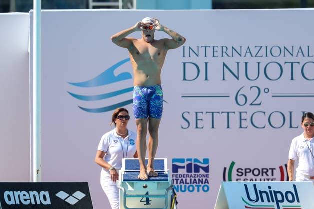 IPA86090330 - Marco De Tullio at the 62nd Settecolli IP International Trophy—International Swimming Championships—at the Foro Italico in Rome during the Internazionali di Nuoto—62nd Settecolli, a swimming competition in Rome, Italy, June 26, 2026  Copyright: xLuigixMariani IPAxSportx xx 86090330