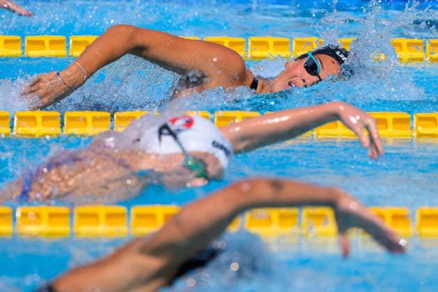 Alessandra Mao of Italy competes in the 200m Freestyle Women Heats during the 62nd Settecolli swimming meeting at Stadio del Nuoto in Rome (Italy), June 26, 2026. andreaxstaccioli