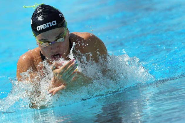 Benedetta Pilato of Italy 100m Breaststroke Women Heats during the 62nd Settecolli swimming meeting at Stadio del Nuoto in Rome (Italy), June 26, 2026. antoniettaxbaldassarre