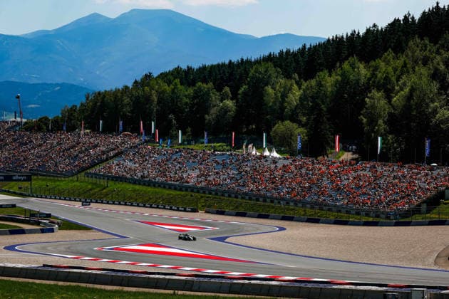 F1 - AUSTRIAN GRAND PRIX 2026 12 KIMI ANTONELLI Andrea (ita), Mercedes AMG F1 Team W17, action during the Formula 1 Austrian Grand Prix 2026, 8th round of the 2026 Formula One World Championship, WM, Weltmeisterschaft from June 26 to 28, 2026 on the Red Bull Ring, in Spielberg, Austria - SpielbergAustria  Copyright: xFLORENTxGOODENx