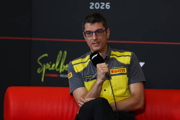 F1 - AUSTRIAN GRAND PRIX 2026 press conference, PK, Pressekonferenz MARRAFUSCHI Dario (ita), Motorsport Racing Manager of Pirelli, portrait during the Formula 1 Austrian Grand Prix 2026, 8th round of the 2026 Formula One World Championship, WM, Weltmeisterschaft from June 26 to 28, 2026 on the Red Bull Ring, in Spielberg, Austria - SpielbergAustria  Copyright: xANTONINxVINCENTx