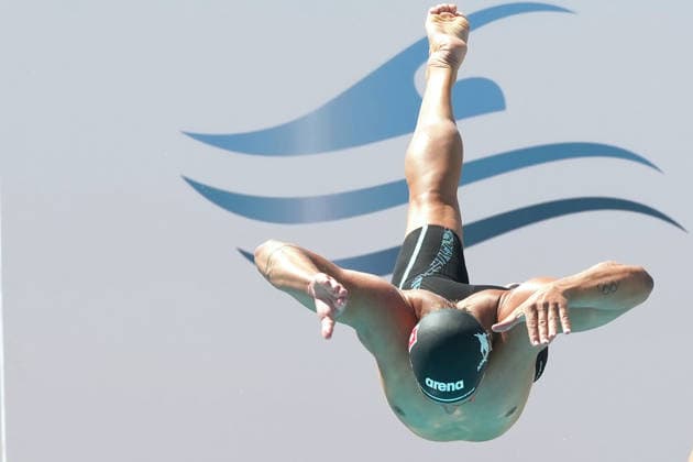 Noe Ponti of Switzerland 100m Butterfly Men Heats during the 62nd Settecolli swimming meeting at Stadio del Nuoto in Rome (Italy), June 26, 2026. antoniettaxbaldassarre