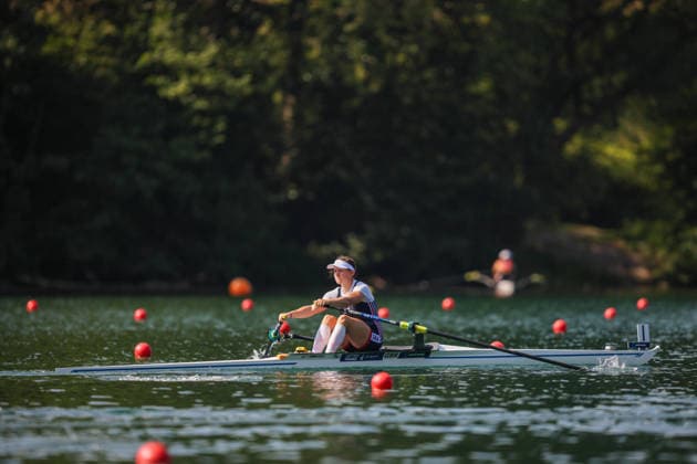 RECORD DATE NOT STATED 26th June 2026; Lucerne, Switzerland; World Rowing Cup Day One; Great Britain - Womens Single Sculls (W1x) - Heat 1 AnthonyxBenoit