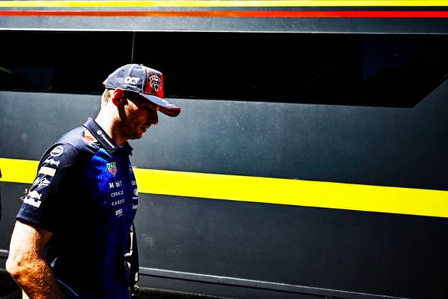 F1 Grand Prix of Austria - Practice Max Verstappen of Team Oracle Red Bull Racing, Red Bull Ford RB22, in the paddock during the FIA Formula One World Championship, WM, Weltmeisterschaft GP Formula 1 Lenovo Austrian Grand Prix on June 26, 2026, in Spielberg, Austria. Spielberg Austria  Copyright: xLucaxBarsalix originalFilename:barsali-notitle260626_npgFS.jpg