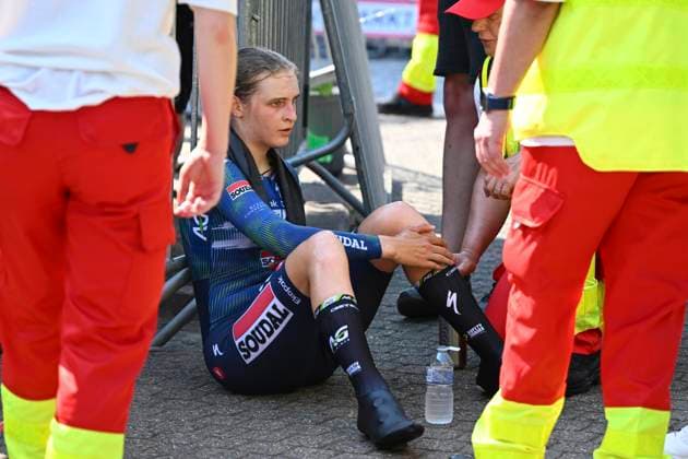 Belgian 2026 National Championship Maarkedal 26 06 2026 MAARKEDAL, BELGIUM - JUNE 26 : Goossens Marthe of Ag Insurance - Soudal Team during the Women Elite Individual Time Trial of the 2026 Belgian National Championships 00st edition an UCI National Championships cycling race of 20 km with start in Maarkedal and finish in Maarkedal on June 26, 2026 in Maarkedal, Belgium, 26 06 2026 Maarkedal Belgium  Copyright: xVincentxKalutx