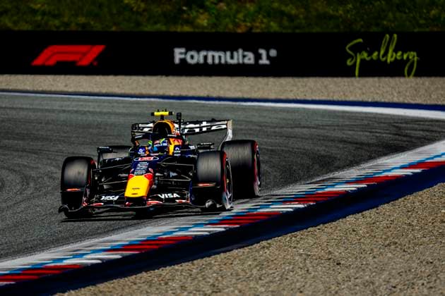 SPIELBERG - Formula 1 driver Isack Hadjar of Oracle Red Bull Racing during the Formula 1 Austria at the Red Bull Ring on June 26, 2026 in Spielberg, Austria. (Photo by DeFodi Images) - *** SPIELBERG Formula 1 driver Isack Hadjar of Oracle Red Bull Racing during the Formula 1 Austrian Grand Prix at the Red Bull Ring on June 26, 2026, in Spielberg, Austria. Photo by DeFodi Images