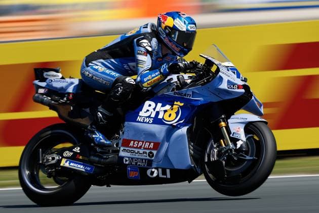 ASSEN - Alex Marquez (SPA) on his Ducati during Moto GP practice ahead of the 95th edition of the Assen TT. VINCENT JANNINK ANP xVIxANPxSportx xxANPxIVx 562063227 originalFilename: 562063227.jpg