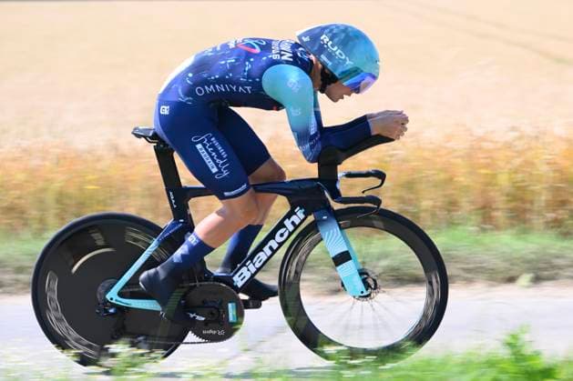 Belgian 2026 National Championship Maarkedal 26 06 2026 MAARKEDAL, BELGIUM - JUNE 26 : Deman Brem of Team Flanders-Baloise during the Men Elite Individual Time Trial of the 2026 Belgian National Championships 00st edition an UCI National Championships cycling race of 40 km with start in Maarkedal and finish in Maarkedal on June 26, 2026 in Maarkedal, Belgium, 26 06 2026 Maarkedal Belgium  Copyright: xVincentxKalutx