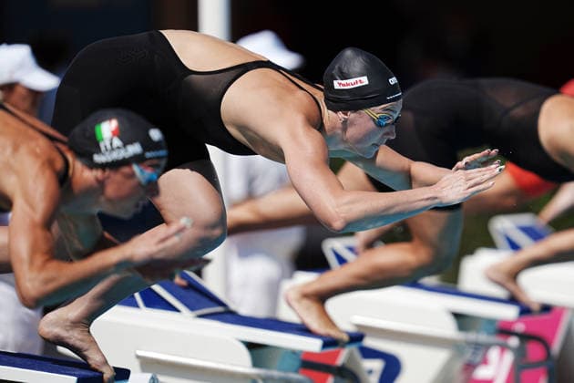 Alex Walsh from USA at the 62 th Trofeo Settecolli at Foro Italico in Rome, Italy Friday, June 26, 2026. - swimming .  Copyright: xGianxMattiaxD Alberto LaPressex