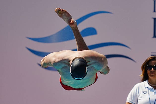 Kristof Milak from Hungary at the 62 th Trofeo Settecolli at Foro Italico in Rome, Italy Friday, June 26, 2026. - swimming .  Copyright: xGianxMattiaxD Alberto LaPressex