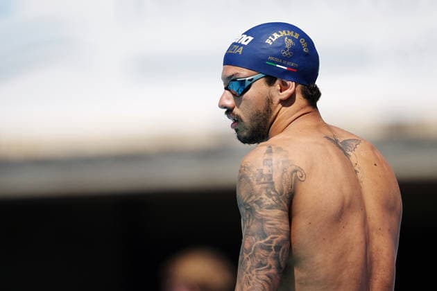 Guilhelme Caribe from Brasil at the 62 th Trofeo Settecolli at Foro Italico in Rome, Italy Friday, June 26, 2026. - swimming .  Copyright: xGianxMattiaxD Alberto LaPressex