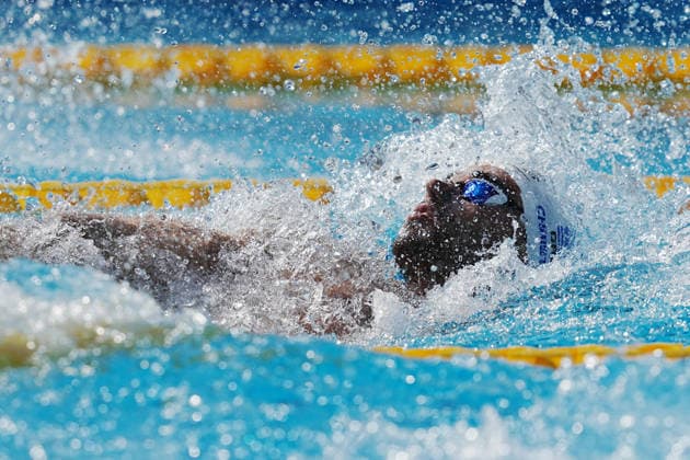 Apostolos Christou from Greece at the 62 th Trofeo Settecolli at Foro Italico in Rome, Italy Friday, June 26, 2026. - swimming .  Copyright: xGianxMattiaxD Alberto LaPressex