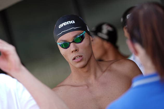 David Popovici from Romania at the 62 th Trofeo Settecolli at Foro Italico in Rome, Italy Friday, June 26, 2026. - swimming .  Copyright: xGianxMattiaxD Alberto LaPressex