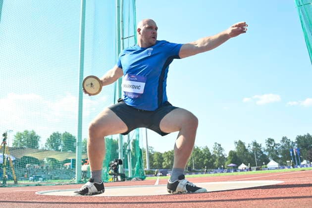 Croatia, Zagreb, 260626. Sportski park Mladost. Zagreb Meeting, 76th Boris Hanzekovic memorial, discus throw. In the photo: Martin Markovic. Photo: Ronald Gorsic CROPIX Zagreb Croatia Copyright: xxRonaldxGorsicx xCROPIXx xSIPAx rg-zagreb_meeting33-260626