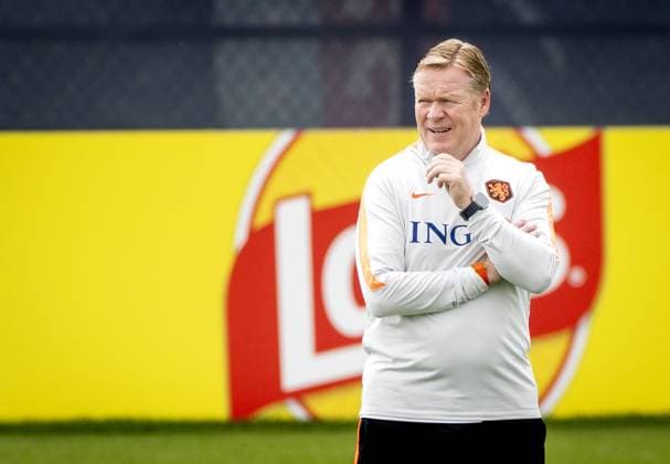 KANSAS CITY - Netherlands coach Ronald Koeman during a training session of the Dutch national team, Nationalteam at the KC Current Training Facility, on June 26, 2026, in Kansas City. The Dutch team is preparing for the match against Morocco during the FIFA World Cup, WM, Weltmeisterschaft, Fussball KOEN VAN WEEL ANP xVIxANPxSportx xxANPxIVx 562068300 originalFilename: 562068300.jpg