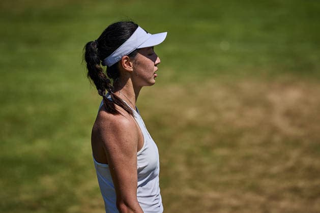 June 26, 2026, Bad Homburg, Hessen, Germany: Xinyu Wang of China is walking over the Court during the BAD HOMBURG OPEN powered by SOLARWATTT- WTA500 - Womens Tennis, 26.6.2026 in Bad Homburg (Tennis-Club Bad Homburg), Germany Tennis 2026: WTA, Tennis Damen Bad Hombug Open: Semifinal Singles: OSAKA 6:3 6:3 WANG  - ZUMAs343 20260626_zsp_s343_041 Copyright: xMathiasxSchulzx